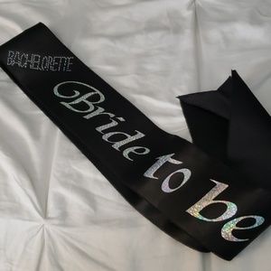 Bride To Be Sash